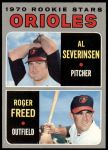 #477 Orioles Rookies Al Severinsen / Roger Freed 