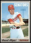 #303 Brant Alyea baseball in cartoon on Back 
