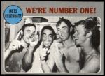 #198 1969 NL Playoff - Summary - Mets Celebrate Nolan Ryan / Tommie Agee / Duffy Dyer 