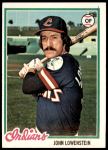 #87 John Lowenstein 