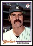 #179 Dick Tidrow 