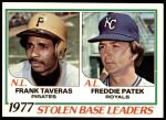 #204 SB Leaders Frank Taveras / Freddie Patek 