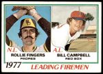 #208 Leading Firemen Rollie Fingers / Bill Campbell 