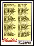 #652 Checklist 6  