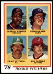#711 Rookie Pitchers Cardell Camper / Dennis Lamp / Craig Mitchell / Roy Thomas 
