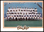 #626 Blue Jays Team Checklist  