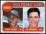 #519 Yankees Rookies Len Boehmer / Gerry Kenney 