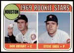#499 Astros Rookies Don Bryant / Steve Shea 