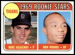 #544 Tigers Rookies Mike Kilkenny / Ron Woods 