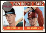 #576 Phillies Rookies Ron Stone / Bill Wilson 