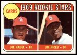 #559 Cardinals Rookies Joe Hague / Jim Hicks 