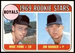 #376 Royals Rookies Mike Fiore / Jim Rooker 