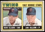 #137 Twins Rookies Ron Clark / Jim Ollom 