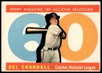 #568 All-Star Del Crandall 