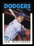 #109 Len Matuszek 