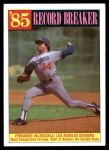 #207 Record Breaker Fernando Valenzuela 