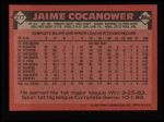 1986 Topps #277 Jaime Cocanower<br />B86T-U 277<br /><a class='button AddToCart' data-ajax='true' data-ajax-mode='replace' data-ajax-update='#cart-info' href='/AddToCart?itemId=6949949&quantity=1&type=0'>Add To Cart</a>