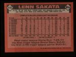 1986 Topps #446 Lenn Sakata<br />B86T-U 446<br /><a class='button AddToCart' data-ajax='true' data-ajax-mode='replace' data-ajax-update='#cart-info' href='/AddToCart?itemId=6950118&quantity=1&type=0'>Add To Cart</a>