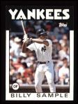 #533 Billy Sample 