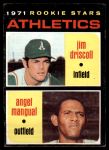 #317 Athletics Rookies Jim Driscoll / Angel Mangual 