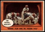 #132 1960 Football Highlights Milt Plum 