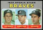 #621 Braves Rookies Darrell Evans / Mike McQueen / Rick Kester 