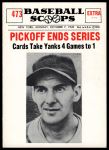 #473 Pickoff Ends Series  Marty Marion  