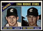 #107 A's Rookies Larry Stahl / Ron Tompkins 