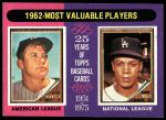 #200 1962 MVPs Mickey Mantle / Maury Wills 