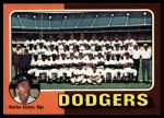 #361 Dodgers Team Checklist Walter Alston 