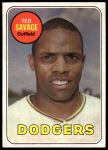 #471 Ted Savage Yellow Name 