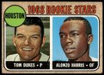 #128 Astros Rookies Tom Dukes / Alonzo Harris * 
