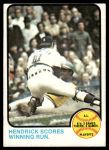 #201 1972 AL Playoffs - Hendrick Scores Winning Run George Hendrick / Bill Freehan 