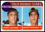 #358 A's Rookies George Lauzerique / Roberto Rodriguez 