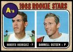#199 A's Rookies Roberto Rodriquez / Darrell Osteen 
