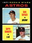 #102 Astros Rookies Larry Howard / Ken Forsch 