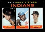 #612 Indians Rookies Steve Mingori / Lou Camilli / Ted Ford 