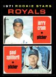 #247 Royals Rookies Paul Splittorff / Jerry Cram 
