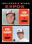 #376 Expos Rookies Clyde Mashore / Ernie McNally 