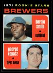#204 Brewers Rookies George Kopacz / Bernie Smith 