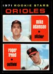 #362 Orioles Rookies Mike Adamson / Roger Freed 