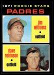 #262 Padres Rookies Dave Robinson / Jim Williams 