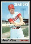 #303 Brant Alyea baseball in cartoon on Back 