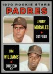 #262 Padres Rookies Jerry Morales / Jim Williams 