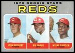 #683 Reds Rookies Hal McRae / Wayne Simpson / Vern Geishert 