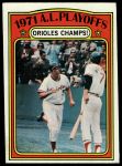 #222 1971 AL Playoffs - Orioles Champs Brooks Robinson / Mark Belanger 