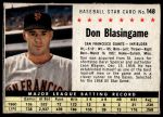 #148 Don Blasingame  Hand Cut 