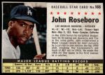 #166 John Roseboro  Hand Cut 