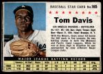 #165 Tommy Davis  Hand Cut 
