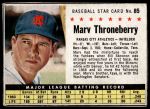 #85 Marv Throneberry  Hand Cut 